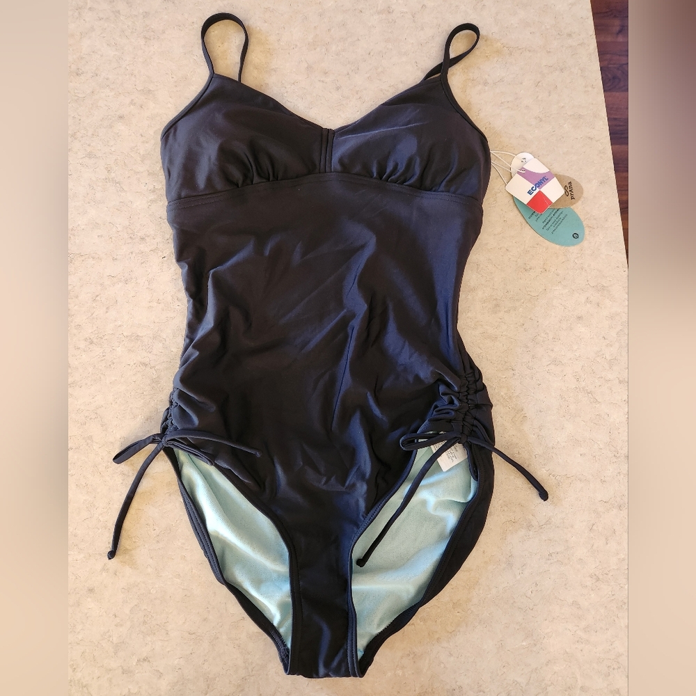 Prana Black NWT One Piece Swimsuit